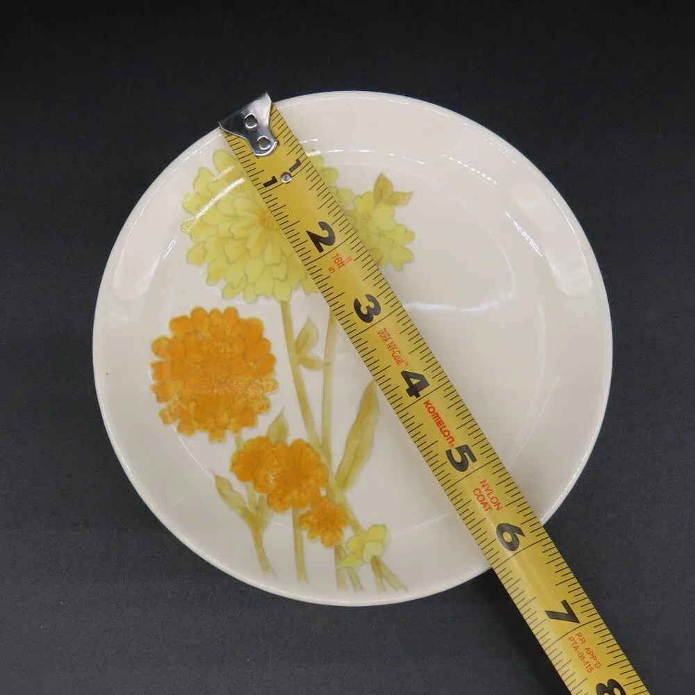 Noritake Zinnia Bread Plates Vintage Set of 6